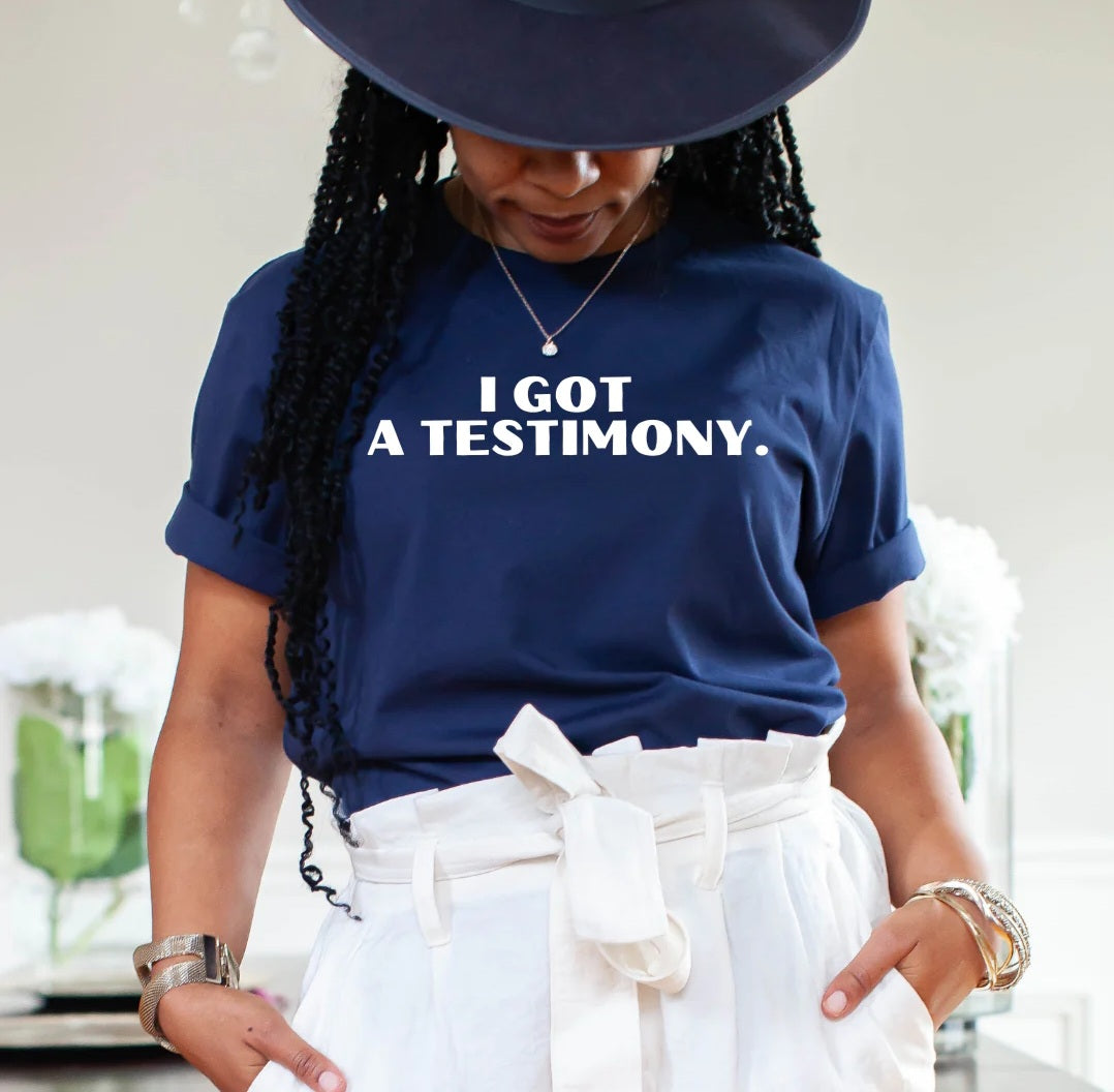 I got a Testimony - Cervivorqueen Fashion LLC