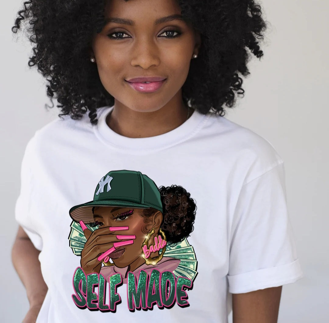 Self Made Tee - Cervivorqueen Fashion LLC