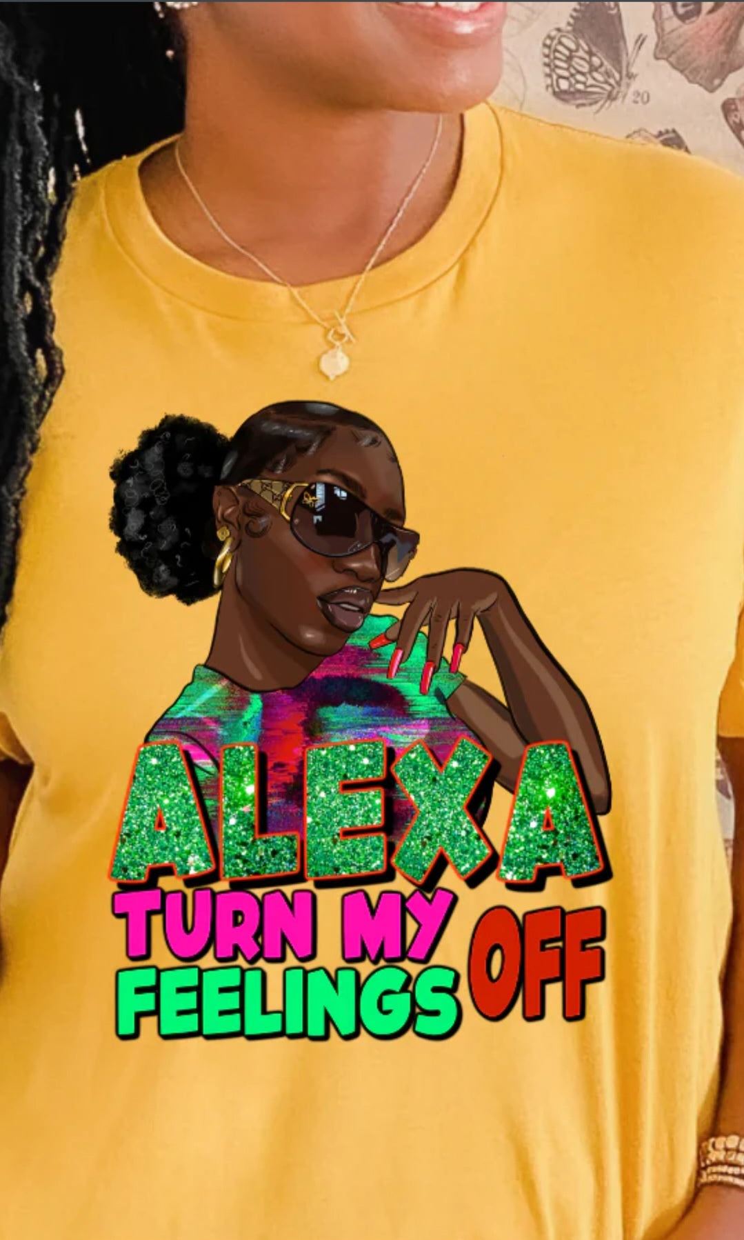 Alexa Turn My Feelings Off - Cervivorqueen Fashion LLC