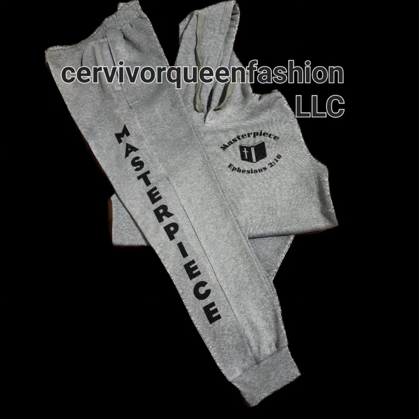 Masterpiece  Grey - Cervivorqueen Fashion LLC