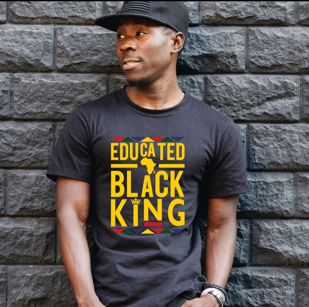 Educated Black King - Cervivorqueen Fashion LLC