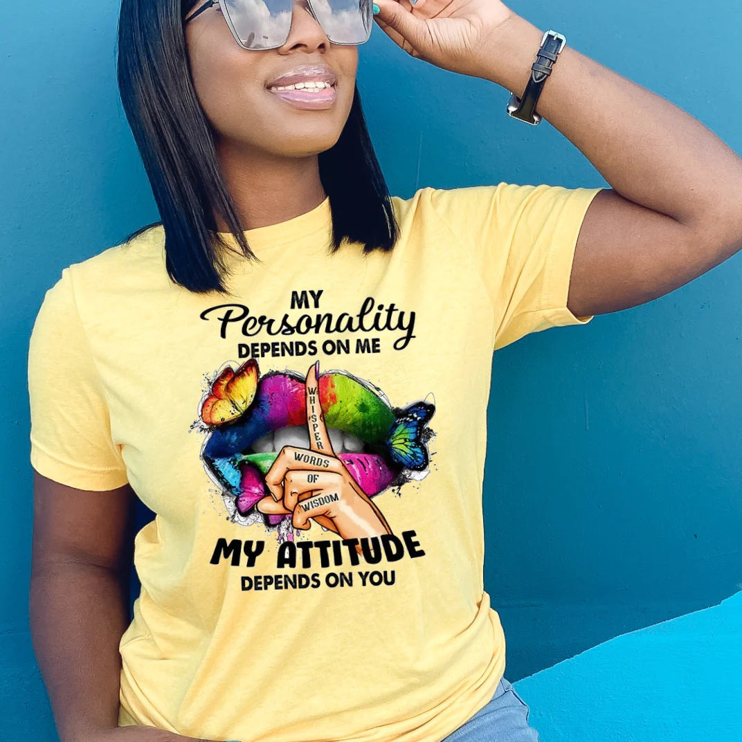 My Personality Depends on Me - Cervivorqueen Fashion LLC